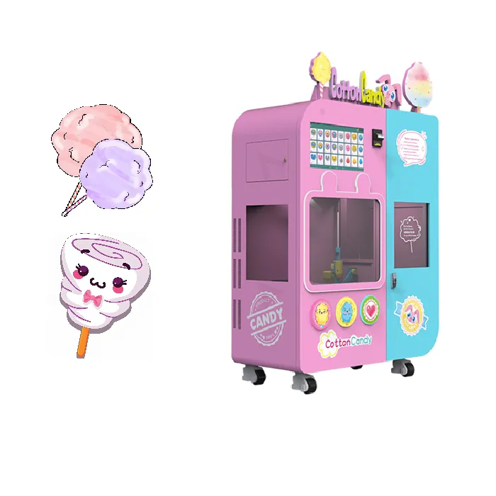 Robot Cotton Candy Machine